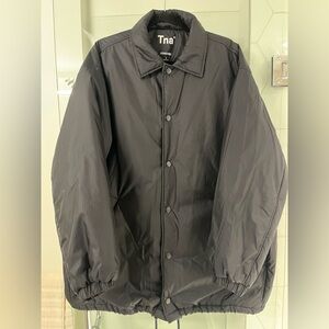 TNA Coaches Jacket, Black, 3
